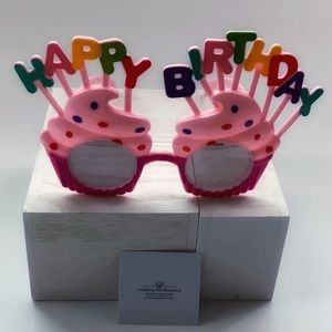 🎉Birthday Sunglasses- Pink/Fuchsia Sparkle🎉